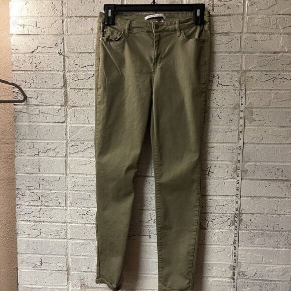 Celebrity Pink 13/31 Olive Green Mid-rise Skinny Pants - Picture 2 of 10
